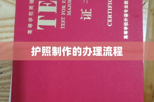 芦洲护照制作的办理流程