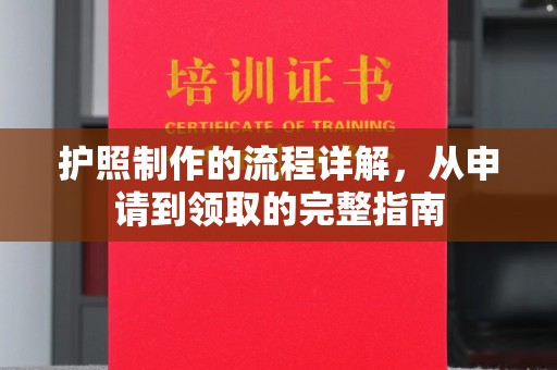 芦洲护照制作的流程详解，从申请到领取的完整指南