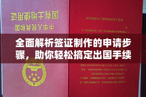 芦洲全面解析签证制作的申请步骤，助你轻松搞定出国手续