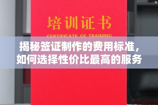 芦洲揭秘签证制作的费用标准，如何选择性价比最高的服务？