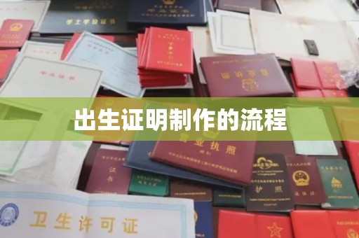 芦洲出生证明制作的流程