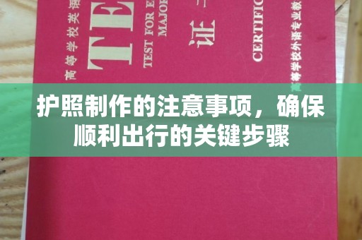 芦洲护照制作的注意事项，确保顺利出行的关键步骤