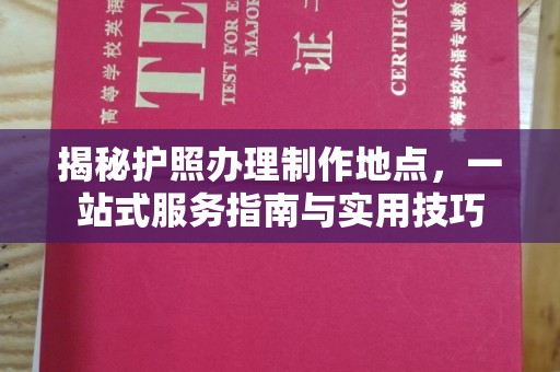 芦洲揭秘护照办理制作地点，一站式服务指南与实用技巧
