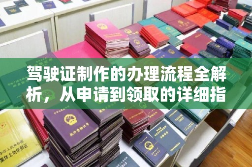 芦洲驾驶证制作的办理流程全解析，从申请到领取的详细指南
