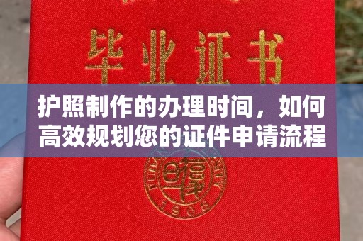 芦洲护照制作的办理时间，如何高效规划您的证件申请流程