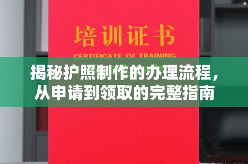 芦洲揭秘护照制作的办理流程，从申请到领取的完整指南