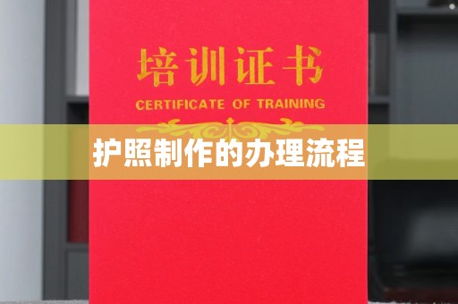芦洲护照制作的办理流程